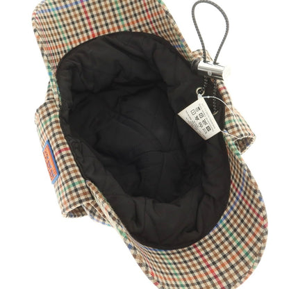 [Used] Ninety-Nine Percent Is 99%IS- Gun Club Check Cap Beige x Multicolor [Condition Rank B] [Men&