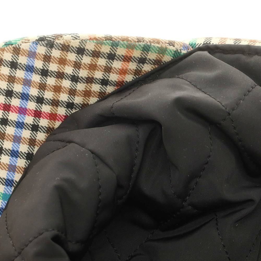 [Used] Ninety-Nine Percent Is 99%IS- Gun Club Check Cap Beige x Multicolor [Condition Rank B] [Men&