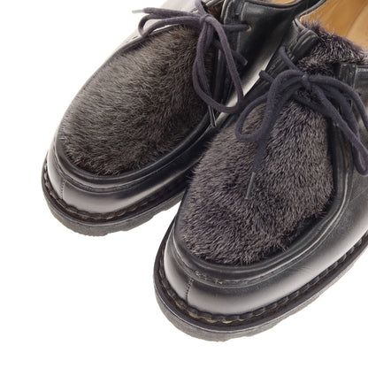 [Used] Paraboot MICHAEL VISON Mink fur Tyrolean shoes Black x gray [42] [Condition rank A] [Men&