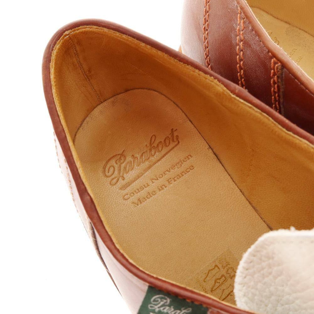 [Used] Paraboot fennica special order Morzine combination Tyrolean shoes brown x white [41 1/2] [Condition rank A] [Men&