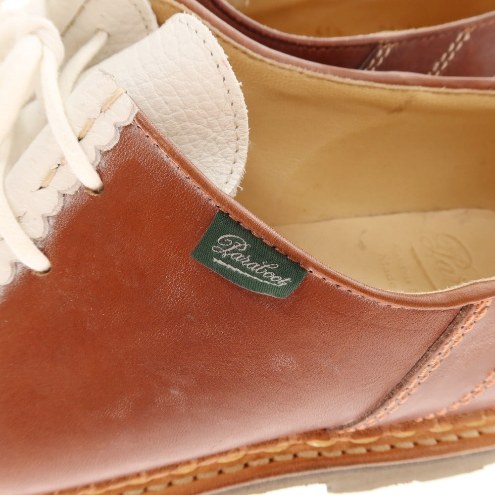 [Used] Paraboot fennica special order Morzine combination Tyrolean shoes brown x white [41 1/2] [Condition rank A] [Men&