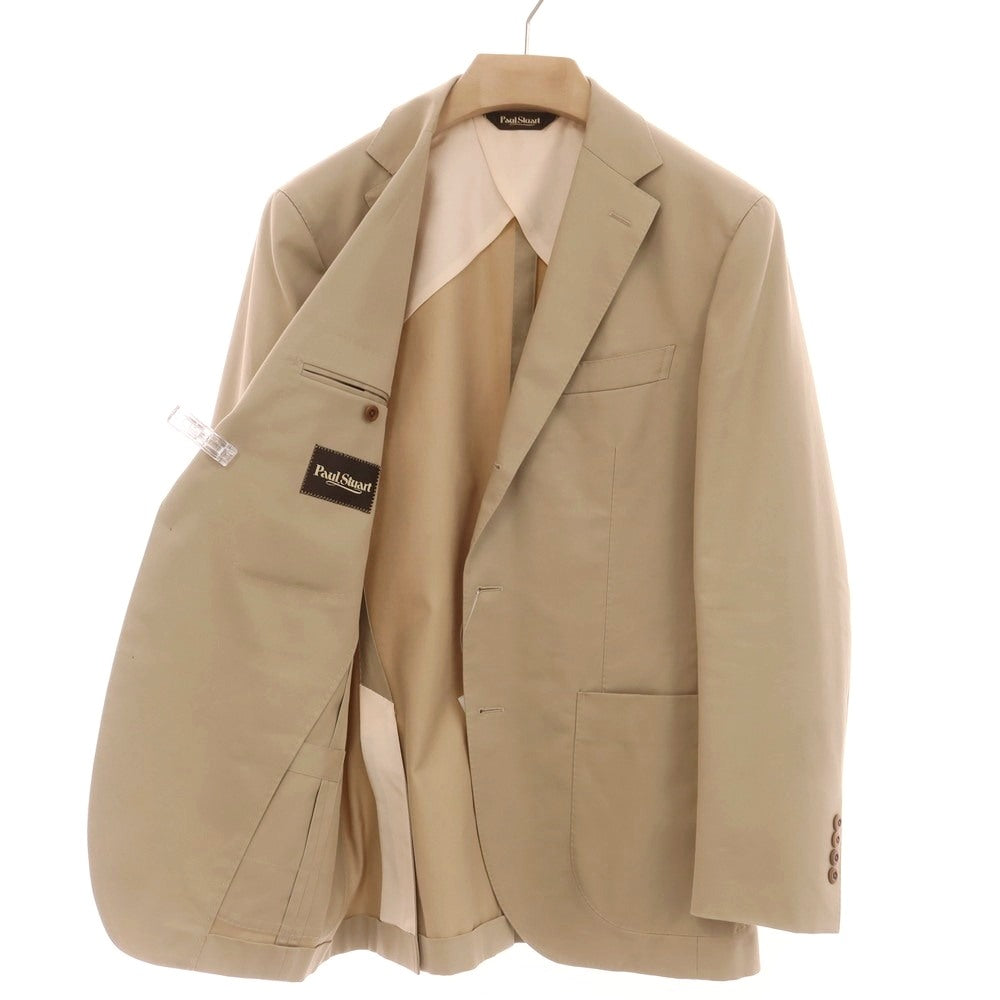 [Used] Paul Stuart PAUL STUART Cotton 3B Tailored Jacket Beige [L] [Condition Rank B] [Men&