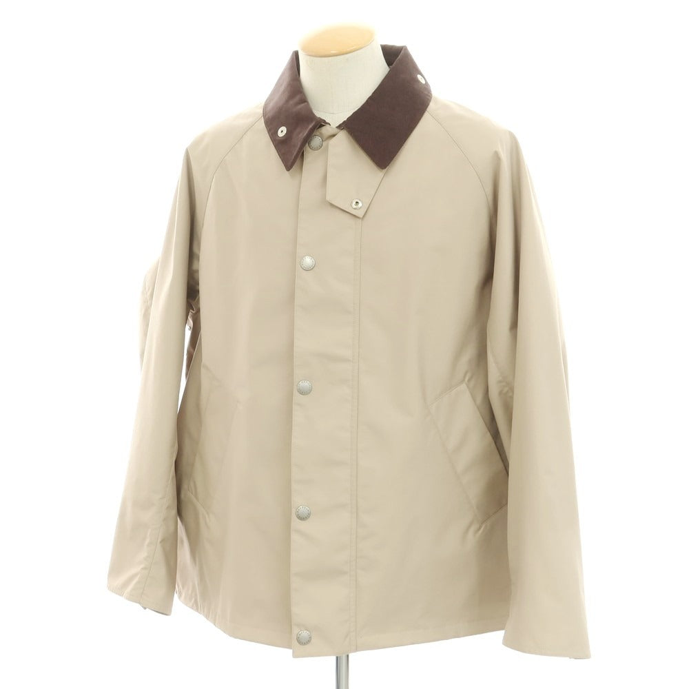 【中古】バブアー Barbour TRANSPORT ナイロン フィールドジャケット ベージュ【 42 】【 状態ランクA 】【 メンズ 】
