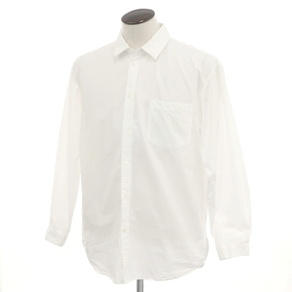 [Used] ATON Cotton Casual Shirt White [4] [Condition Rank B] [Men&