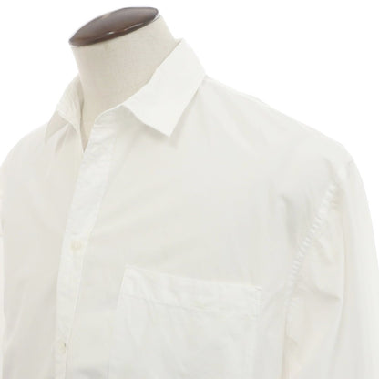 [Used] ATON Cotton Casual Shirt White [4] [Condition Rank B] [Men&