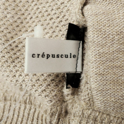 【中古】クレプスキュール crepuscule コットン系 カーディガン ベージュ【 表記なし（M位） 】【 状態ランクA 】【 メンズ 】 [BPD]