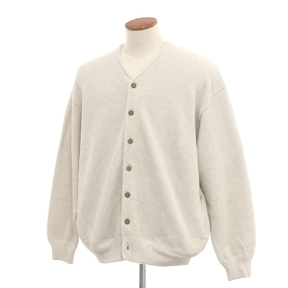 [Used] Crepuscule cotton cardigan, oatmeal [No size indicated (M size)] [Condition rank B] [Men&