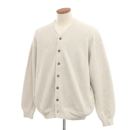 [Used] Crepuscule cotton cardigan, oatmeal [No size indicated (M size)] [Condition rank B] [Men&