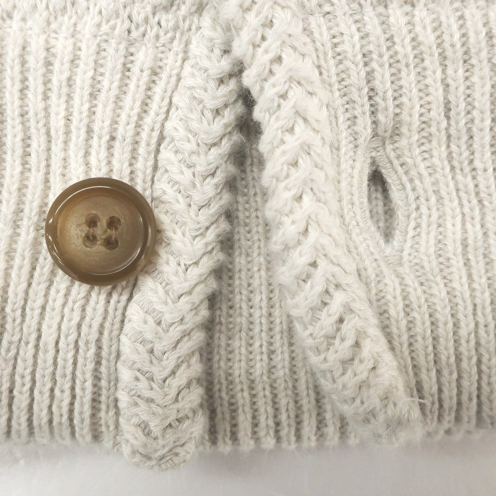 [Used] Crepuscule cotton cardigan, oatmeal [No size indicated (M size)] [Condition rank B] [Men&