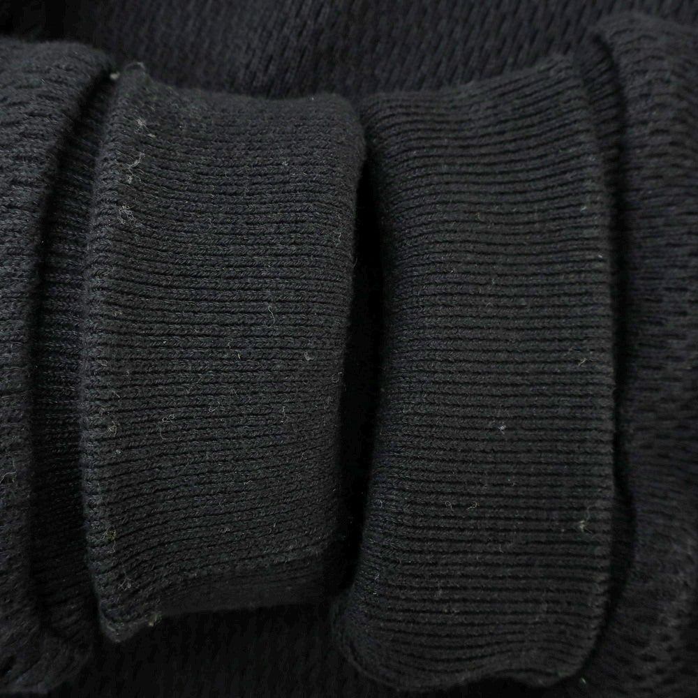 [Used] Crepuscule crepuscule URBAN RESEARCH special order 2025 Spring/Summer cotton linen collared V-neck pullover knit black [2] [Condition rank B] [Men&