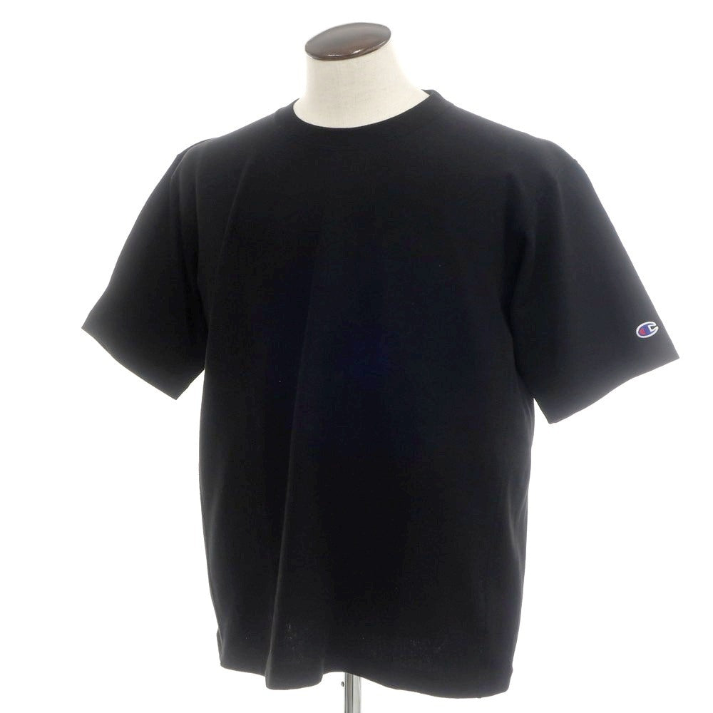 [Used] [Unused] Champion URBAN RESEARCH Exclusive 2025 Spring/Summer Cotton Crew Neck Short Sleeve T-Shirt Black [L] [Condition Rank S] [Men&