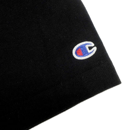 [Used] [Unused] Champion URBAN RESEARCH Exclusive 2025 Spring/Summer Cotton Crew Neck Short Sleeve T-Shirt Black [L] [Condition Rank S] [Men&
