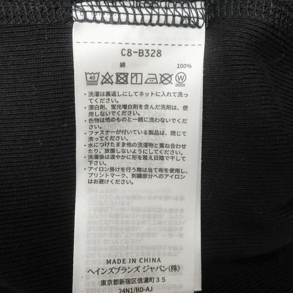 [Used] [Unused] Champion URBAN RESEARCH Exclusive 2025 Spring/Summer Cotton Crew Neck Short Sleeve T-Shirt Black [L] [Condition Rank S] [Men&