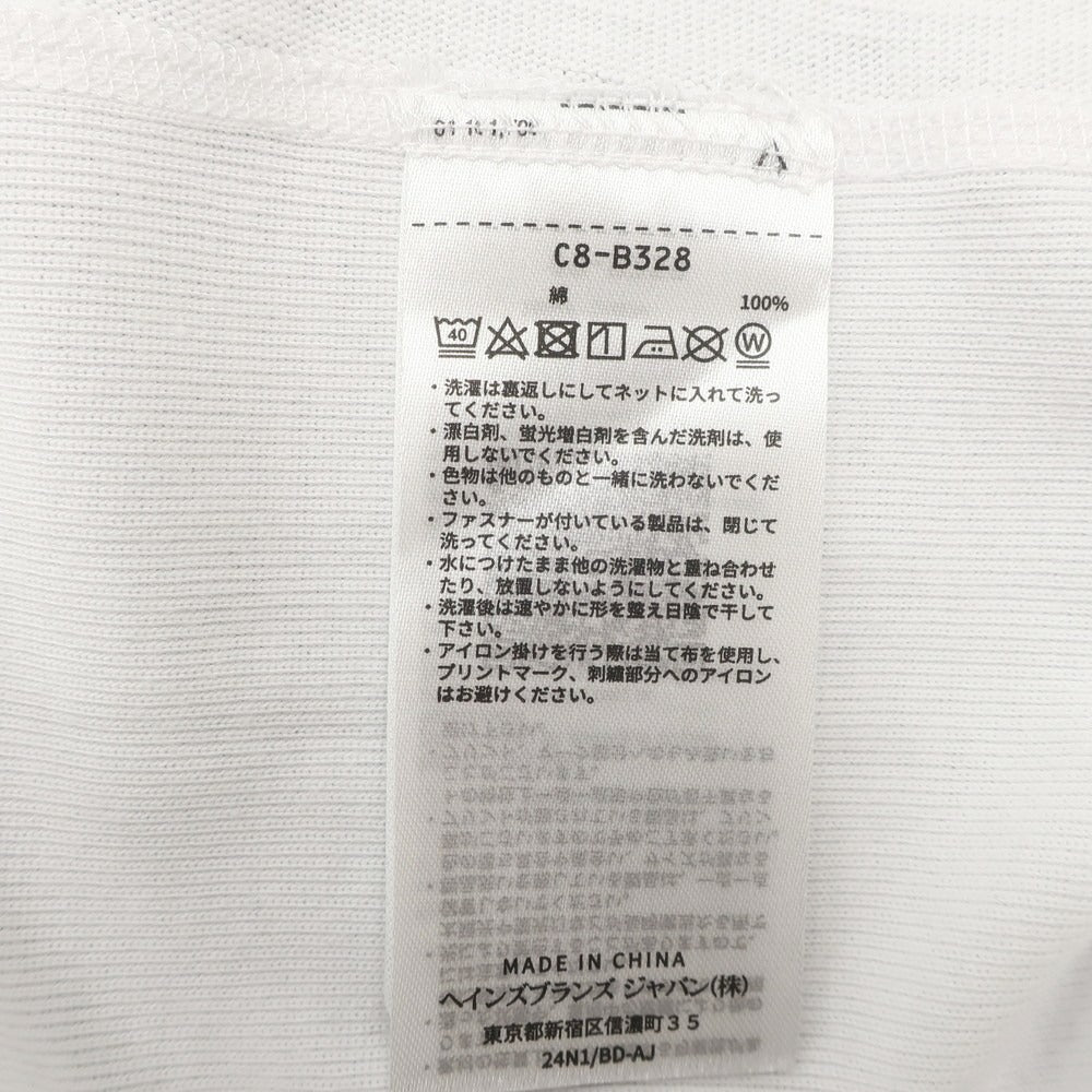 [Used] [Unused] Champion URBAN RESEARCH Exclusive 2025 Spring/Summer Cotton Crew Neck Short Sleeve T-Shirt White [L] [Condition Rank S] [Men&