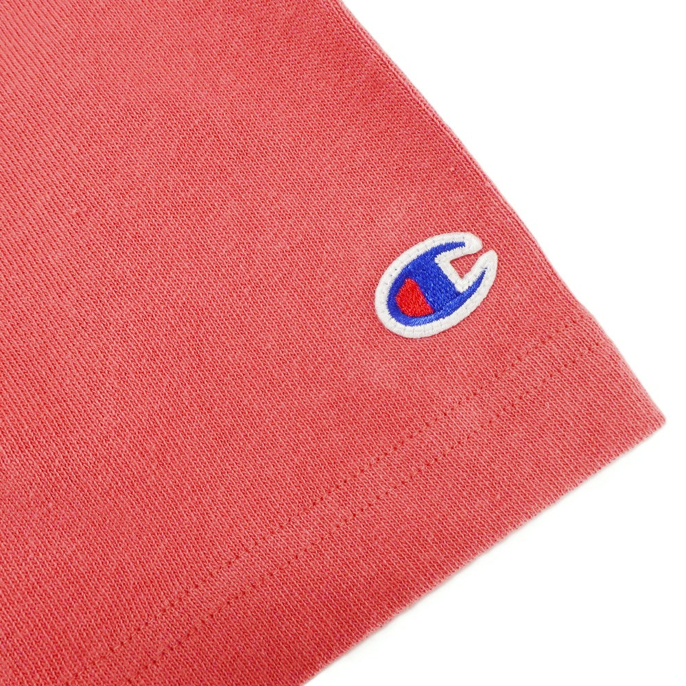 [Used] [Unused] Champion URBAN RESEARCH special order 2025 Spring/Summer cotton crew neck short sleeve T-shirt in pink [L] [Condition rank S] [Men&