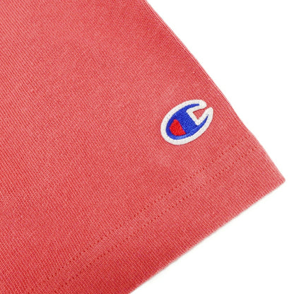 [Used] [Unused] Champion URBAN RESEARCH special order 2025 Spring/Summer cotton crew neck short sleeve T-shirt in pink [L] [Condition rank S] [Men&