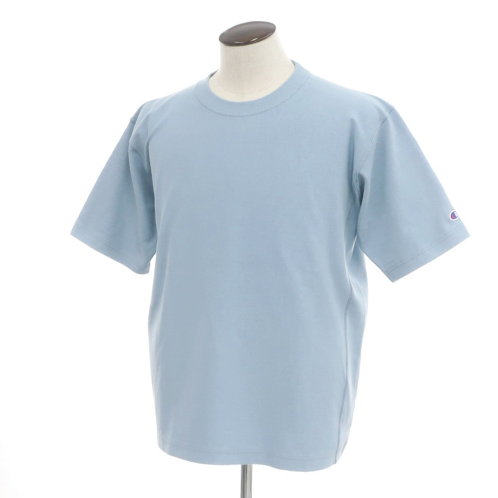 [Used] [Unused] Champion URBAN RESEARCH exclusive 2025 Spring/Summer cotton crew neck short sleeve T-shirt light blue [L] [Condition rank S] [Men&