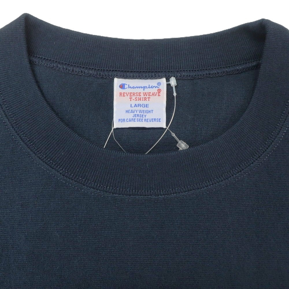 [Used] [Unused] Champion URBAN RESEARCH Exclusive 2025 Spring/Summer Cotton Crew Neck Short Sleeve T-Shirt Navy [L] [Condition Rank S] [Men&