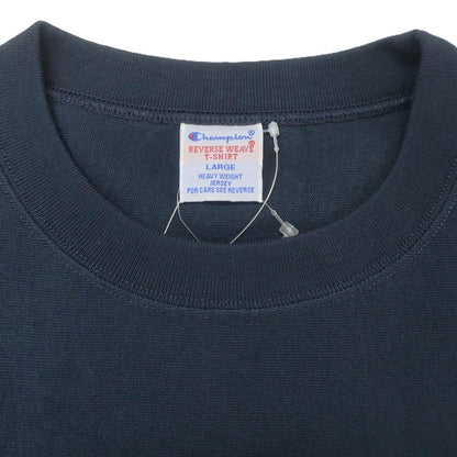[Used] [Unused] Champion URBAN RESEARCH Exclusive 2025 Spring/Summer Cotton Crew Neck Short Sleeve T-Shirt Navy [L] [Condition Rank S] [Men&
