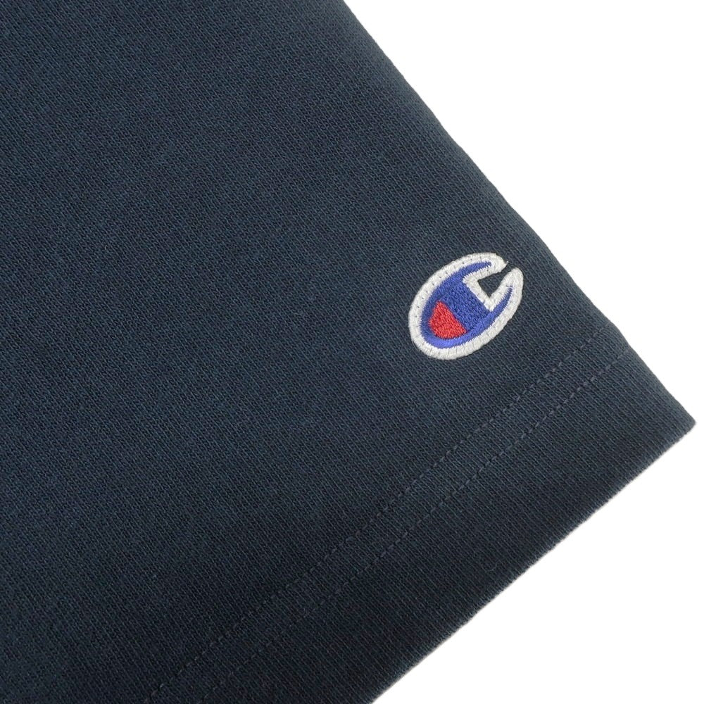 [Used] [Unused] Champion URBAN RESEARCH Exclusive 2025 Spring/Summer Cotton Crew Neck Short Sleeve T-Shirt Navy [L] [Condition Rank S] [Men&