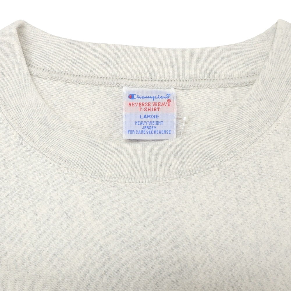 【中古】【未使用】チャンピオン Champion URBAN RESEARCH別注 2025年春夏 コットン クルーネック 半袖Ｔシャツ オートミール【 L 】【 状態ランクS 】【 メンズ 】 [BPD]