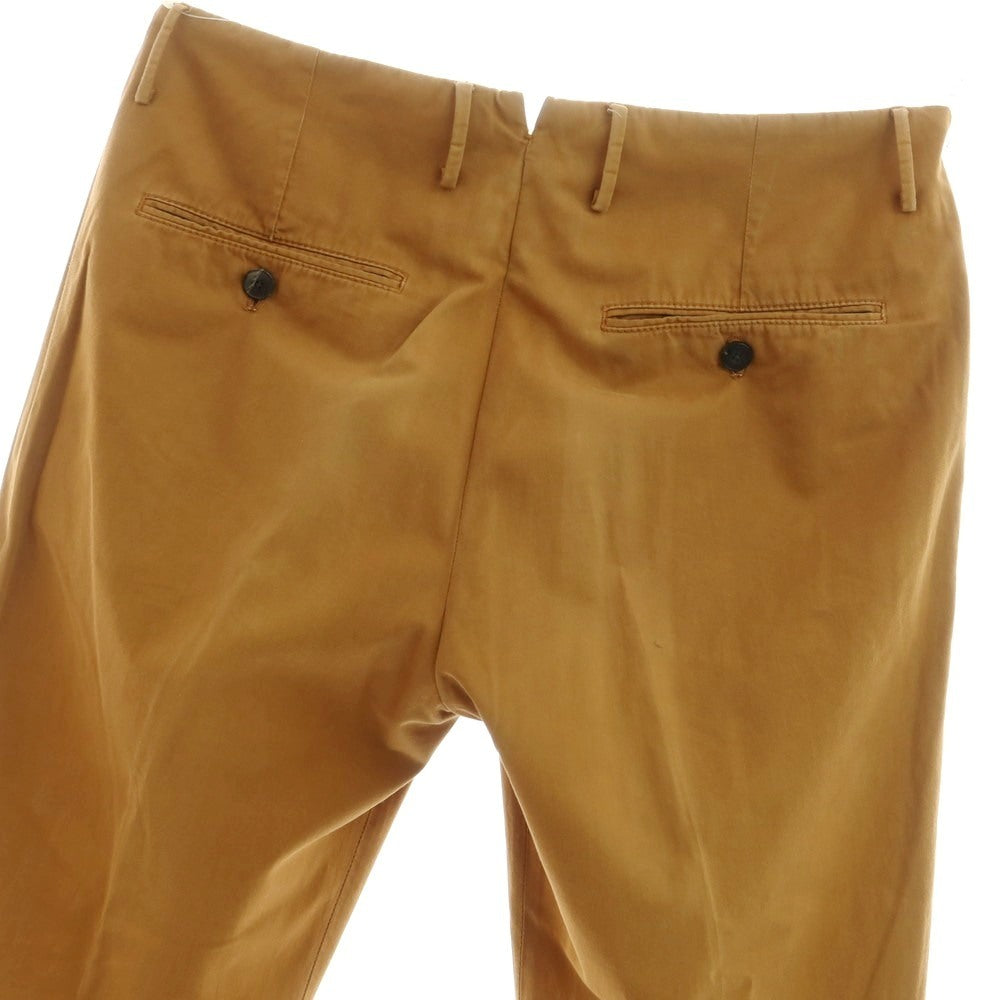 [Used] CellarDoor Stretch Cotton Casual Slacks Pants Camel [46] [Condition Rank C] [Men&
