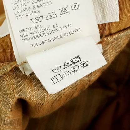 [Used] CellarDoor Stretch Cotton Casual Slacks Pants Camel [46] [Condition Rank C] [Men&