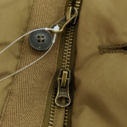 【中古】ダニエレアレッサンドリーニ DANIELE ALESSANDRINI ポリエステル スタンドカラー 中綿ブルゾン オリーブカーキ【 表記なし（M位） 】【 状態ランクB 】【 メンズ 】