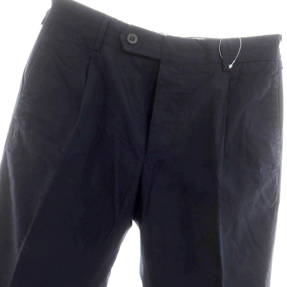 [Used] Mauro Grifoni Cotton Casual Slacks Pants Navy [46] [Condition Rank C] [Men&