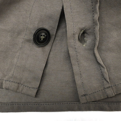 [Used] Daniele Fiesoli DANIELE FIESOLI Cotton Short Sleeve Shirt Dark Warm Gray [S] [Condition Rank B] [Men&
