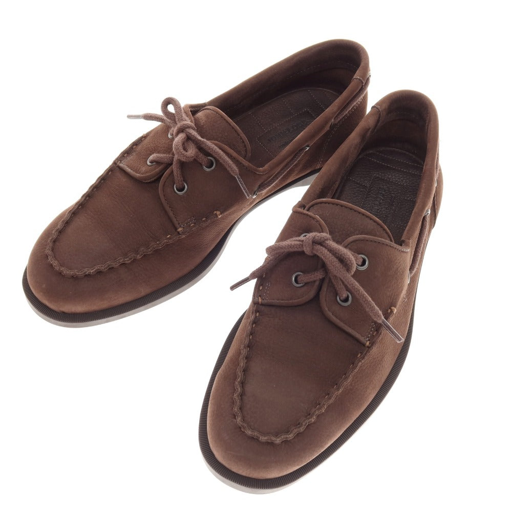 [Used] John Lobb FOIL Nubuck Deck Shoes Brown [6 1/2] [Condition Rank A] [Men&