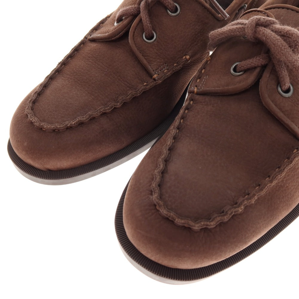 [Used] John Lobb FOIL Nubuck Deck Shoes Brown [6 1/2] [Condition Rank A] [Men&