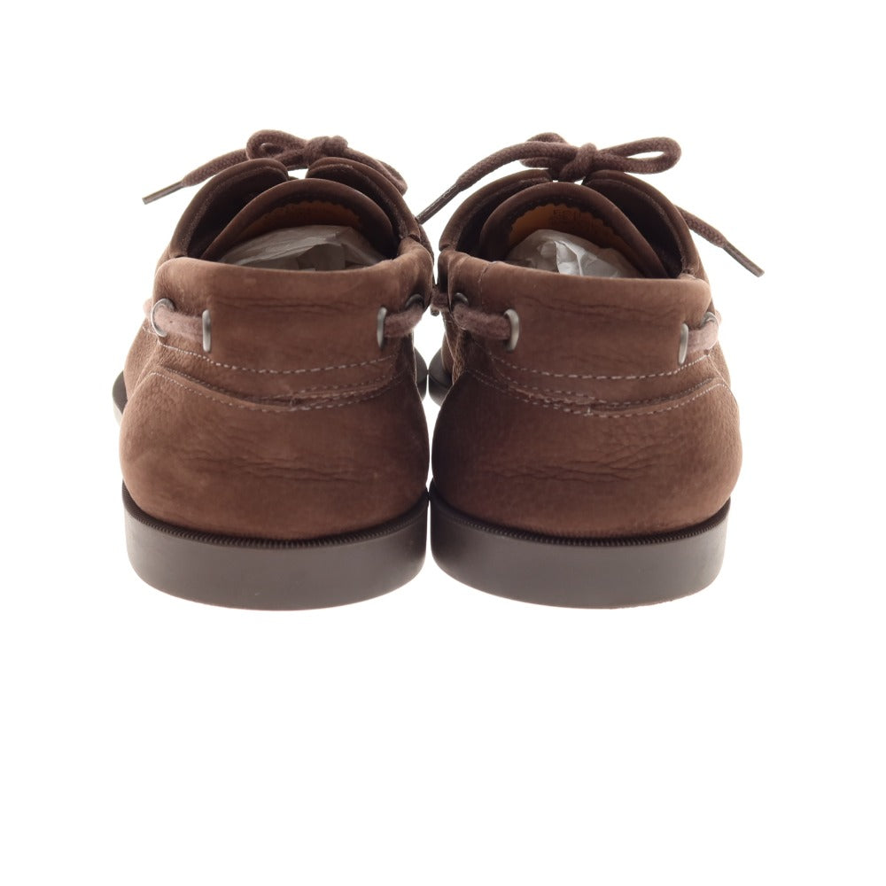 [Used] John Lobb FOIL Nubuck Deck Shoes Brown [6 1/2] [Condition Rank A] [Men&