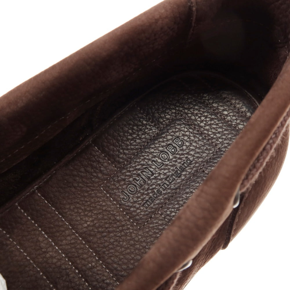 [Used] John Lobb FOIL Nubuck Deck Shoes Brown [6 1/2] [Condition Rank A] [Men&