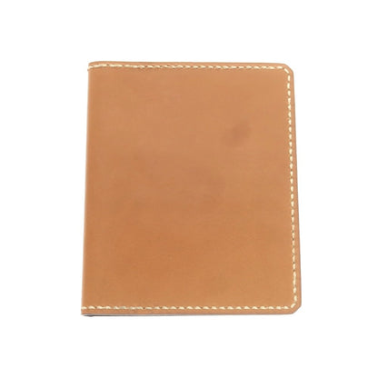 【中古】モローパリ MOREAU PARIS レザー パスポートケース ブラウンxブルーグリーン【 状態ランクB 】【 メンズ 】