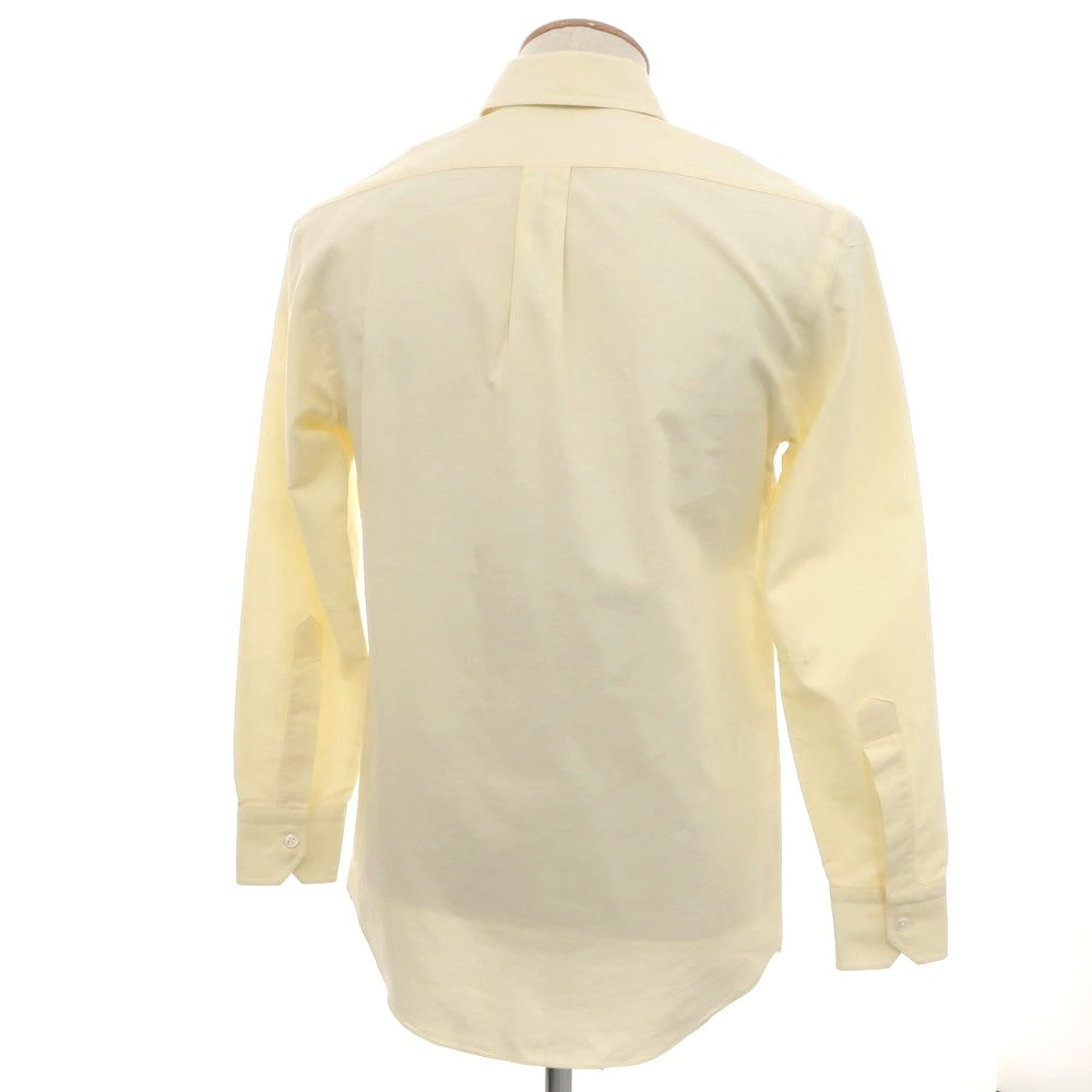 [Used] Salvatore Piccolo Cotton Button-down Casual Shirt Light Yellow [38] [Condition Rank B] [Men&