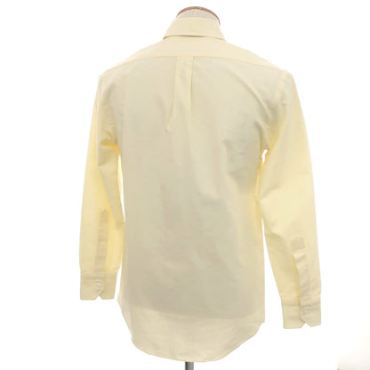 [Used] Salvatore Piccolo Cotton Button-down Casual Shirt Light Yellow [38] [Condition Rank B] [Men&