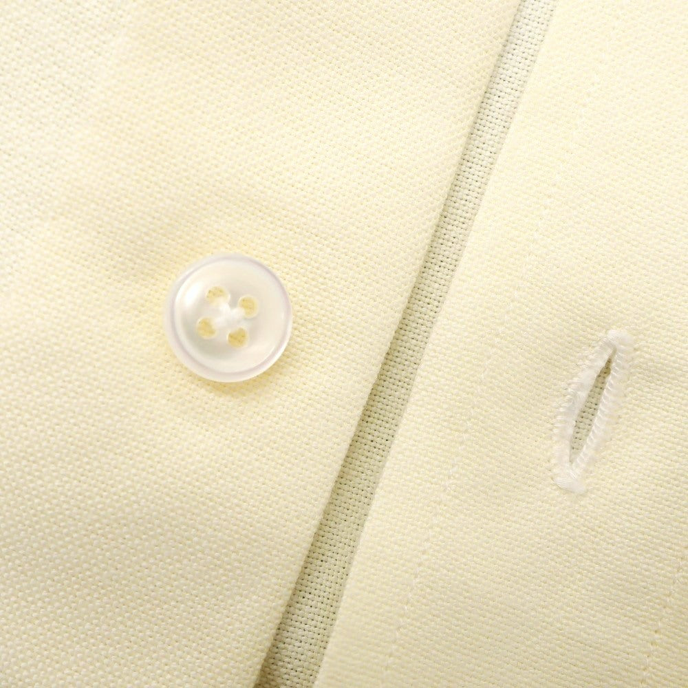 [Used] Salvatore Piccolo Cotton Button-down Casual Shirt Light Yellow [38] [Condition Rank B] [Men&