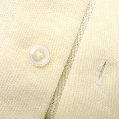 [Used] Salvatore Piccolo Cotton Button-down Casual Shirt Light Yellow [38] [Condition Rank B] [Men&