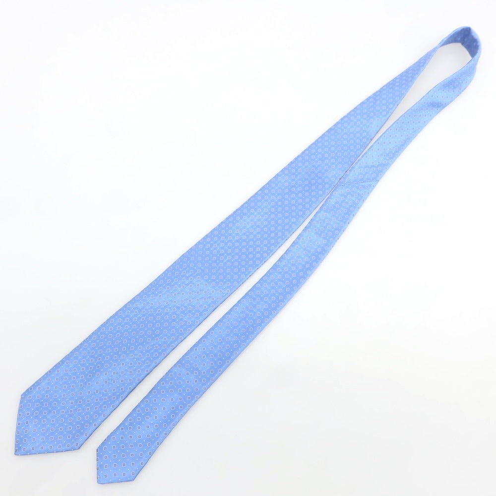 [Used] Brewer BREUER Silk Small Pattern Tie Light Blue [Condition Rank C] [Men&