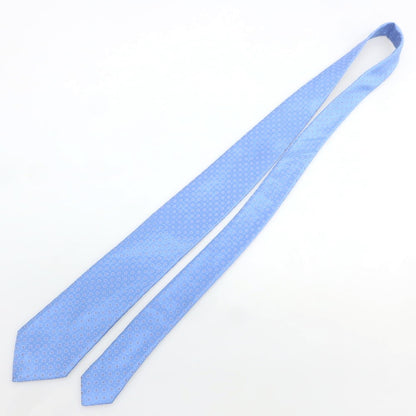 [Used] Brewer BREUER Silk Small Pattern Tie Light Blue [Condition Rank C] [Men&