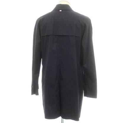 【中古】ハケットロンドン HACKETT LONDON コットン ステンカラーコート ブラック【 S 】【 状態ランクB 】【 メンズ 】