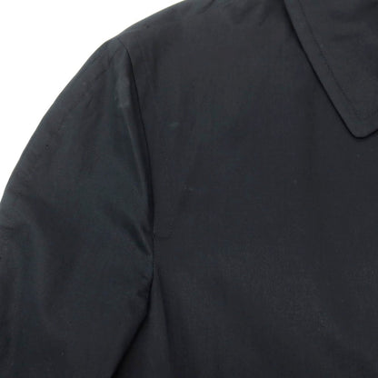 【中古】ハケットロンドン HACKETT LONDON コットン ステンカラーコート ブラック【 S 】【 状態ランクB 】【 メンズ 】