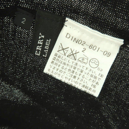 【中古】バーバリーブラックレーベル BURBERRY BLACK LABEL ハイゲージ ウール カーディガン ブラック【 2 】【 状態ランクB 】【 メンズ 】