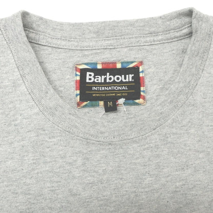 [Used] Barbour Cotton Crew Neck Short Sleeve T-Shirt Grey [M] [Condition Rank B] [Men&
