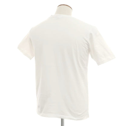 【中古】ビームスハート BEAMS HEART コットン クルーネック 半袖Ｔシャツ ホワイト【 M 】【 状態ランクC 】【 メンズ 】 [BPD]