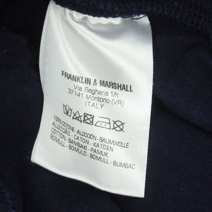 【中古】フランクリンマーシャル FRANKLIN&amp;MARSHALL コットン スウェットパンツ ネイビー【 S 】【 状態ランクD 】【 メンズ 】