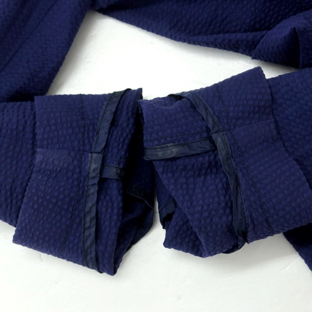 [Used] TAGLIATORE Seersucker Cotton Casual Jacket Light Navy [48] [Condition Rank D] [Men&