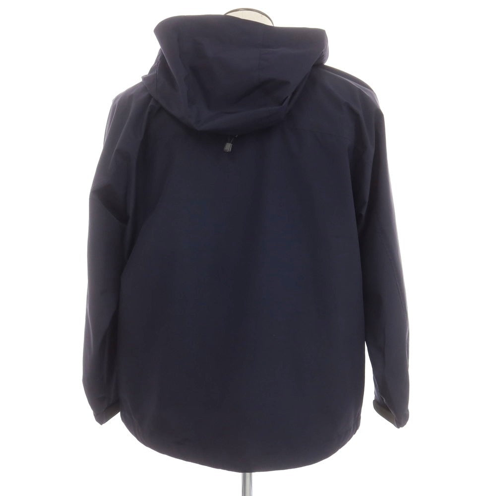 【中古】プラスフェニックス Plus Phenix ゴアウインドストッパー マウンテンパーカー ダークネイビー【サイズL】【 状態ランクB 】【 メンズ 】[EPD]