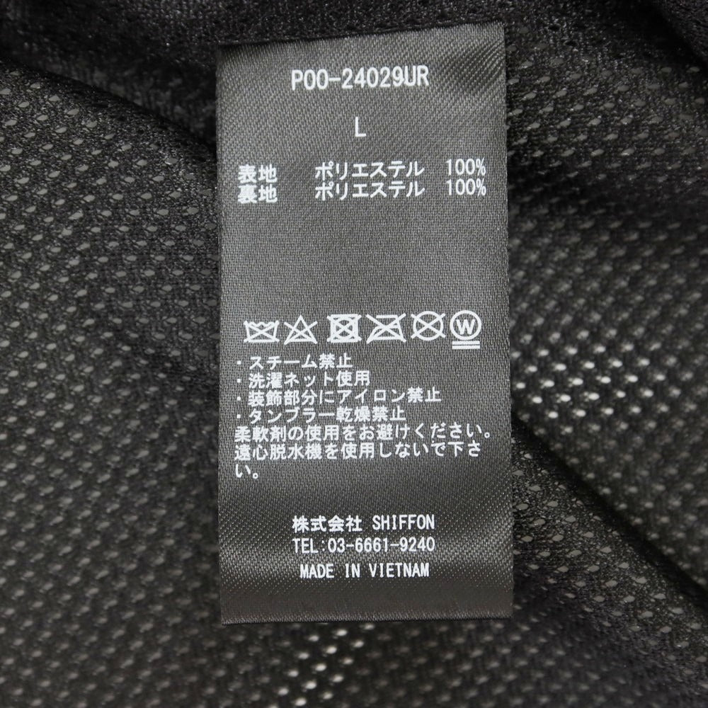 【中古】プラスフェニックス Plus Phenix ゴアウインドストッパー マウンテンパーカー ダークネイビー【サイズL】【 状態ランクB 】【 メンズ 】[EPD]